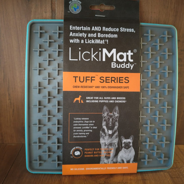 Lickimat Buddy tuff- turquoise Lick mat