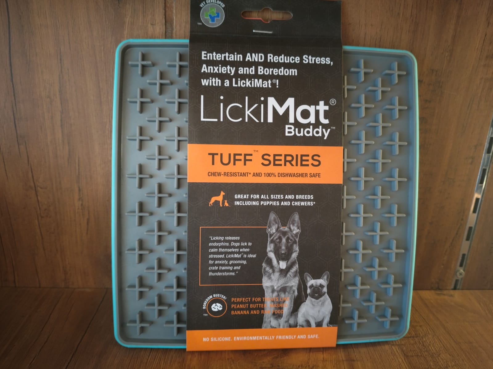 Lickimat Buddy tuff- turquoise Lick mat
