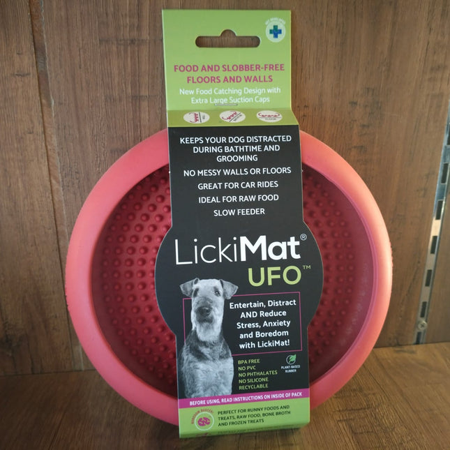 Lickimat UFO-pink Lick mat