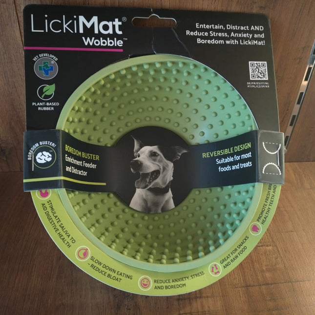 Lickimat Wooble- light green Bowl