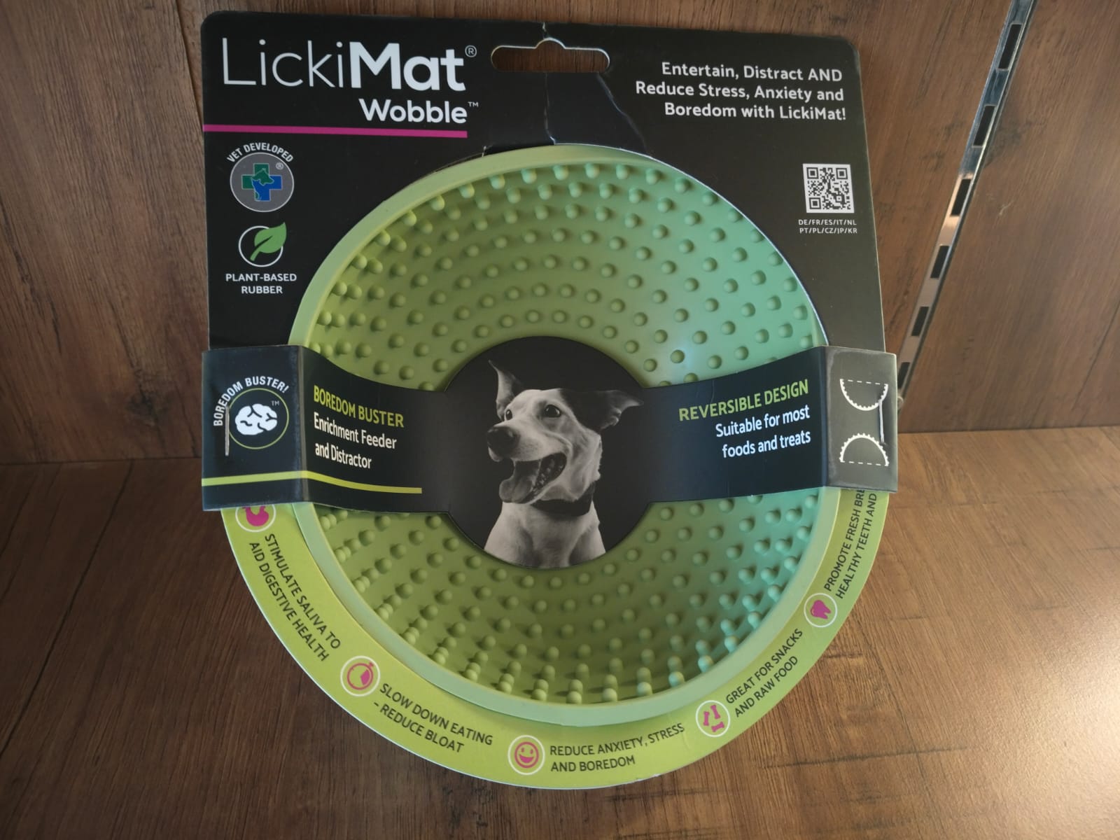 Lickimat Wooble- light green Bowl
