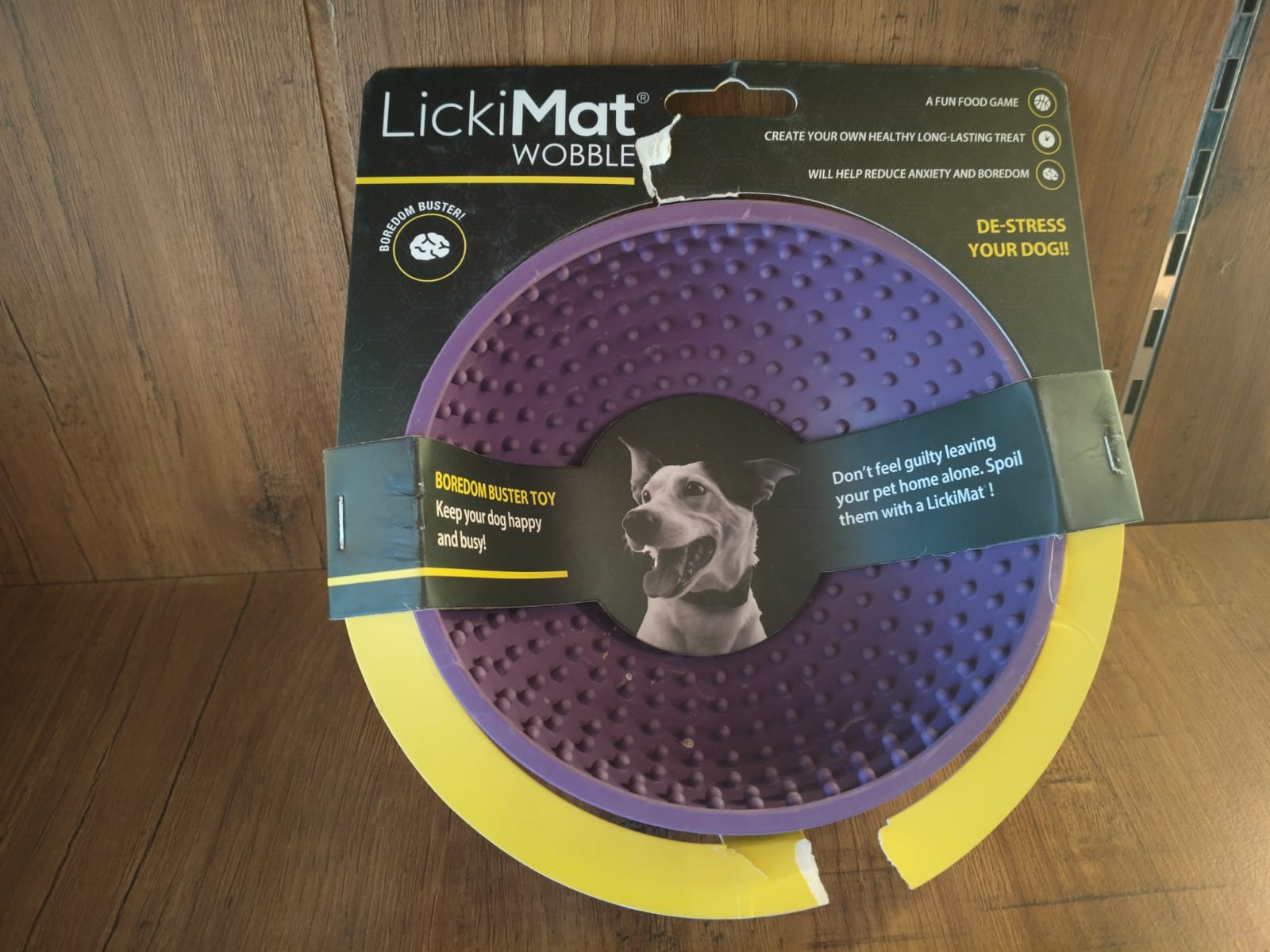Lickimat Wooble- purple Bowl