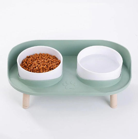 M-Pets Altitude double raised pet bowl