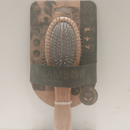 M-Pets Bamboo ball pin brush