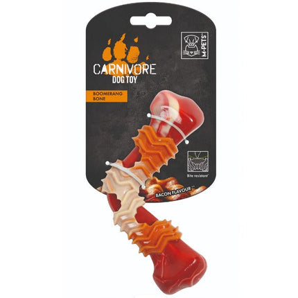 M-Pets Carnivore boomerang bone bacon scented  L