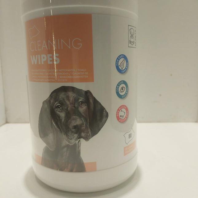 M-Pets Cleaning wipes for eyes, ears and muzzles 80wipes