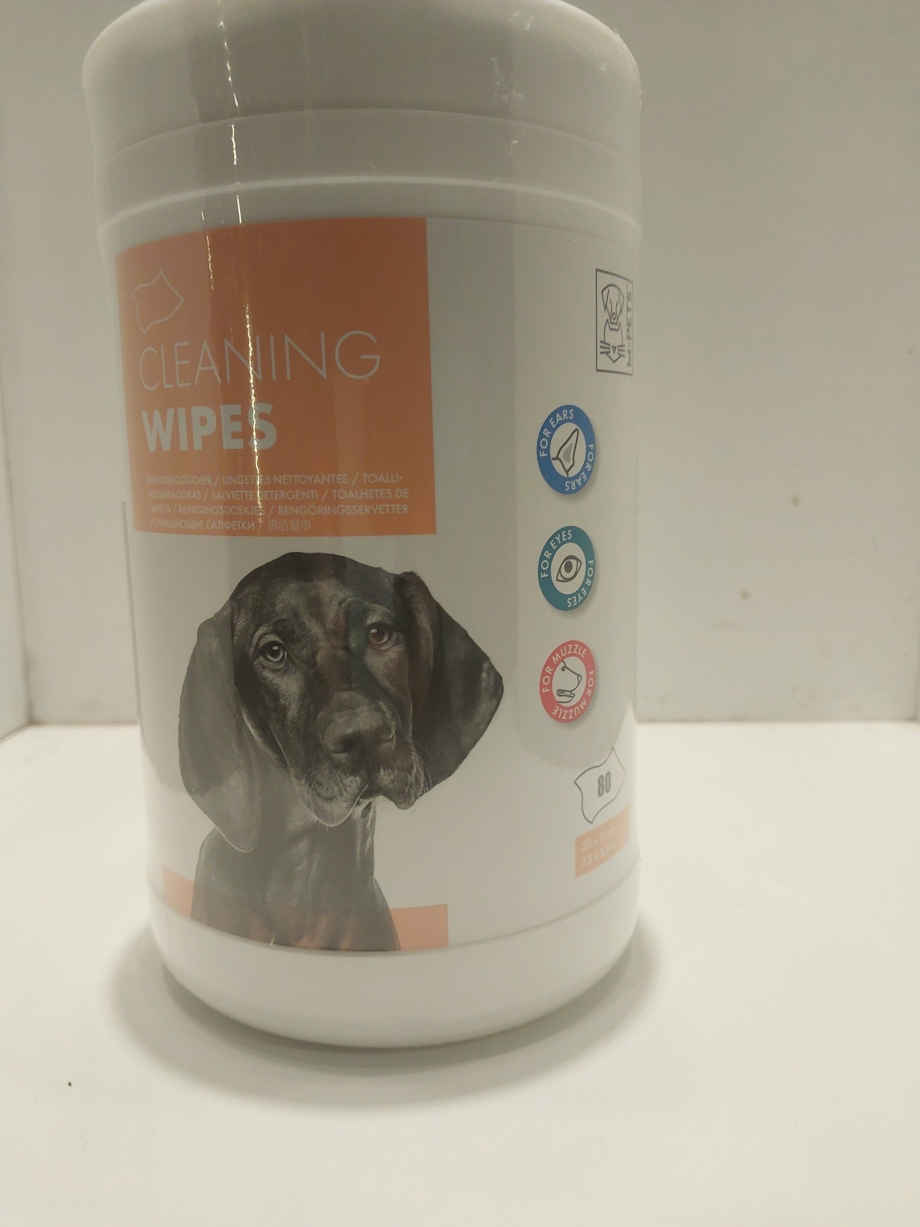 M-Pets Cleaning wipes for eyes, ears and muzzles 80wipes