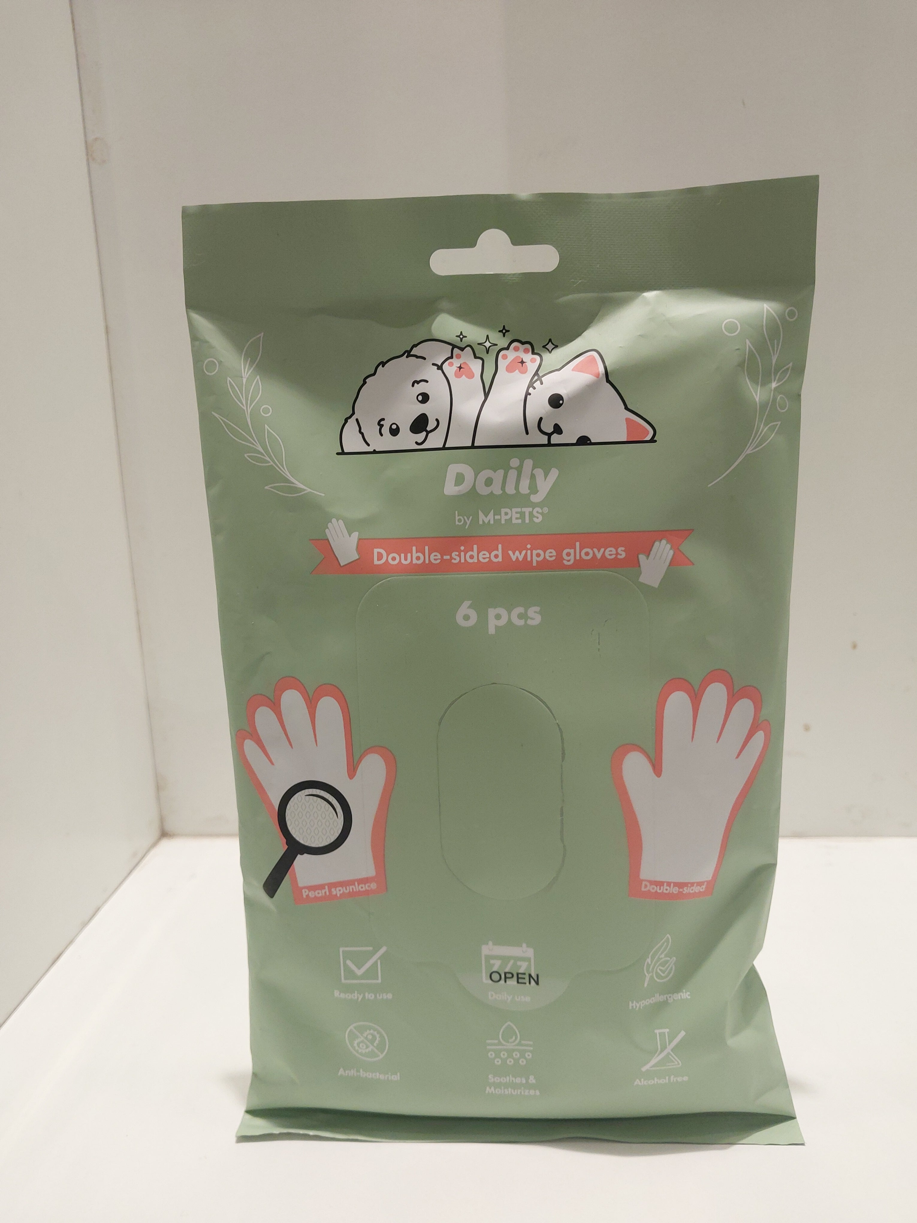 M-Pets Daily Wipe Glove