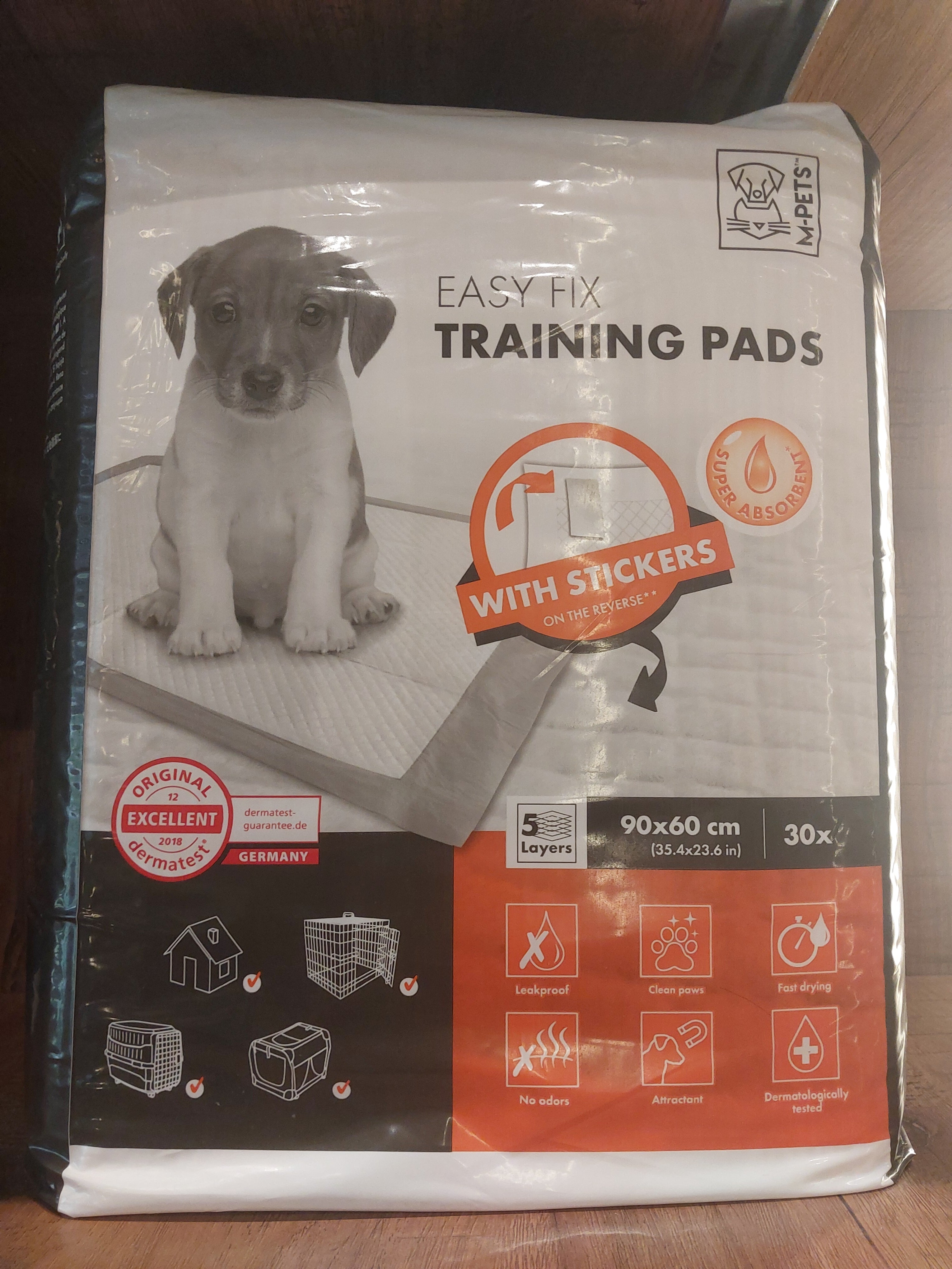 M-Pets Easy Fix Training Pads 60*60-30pcs