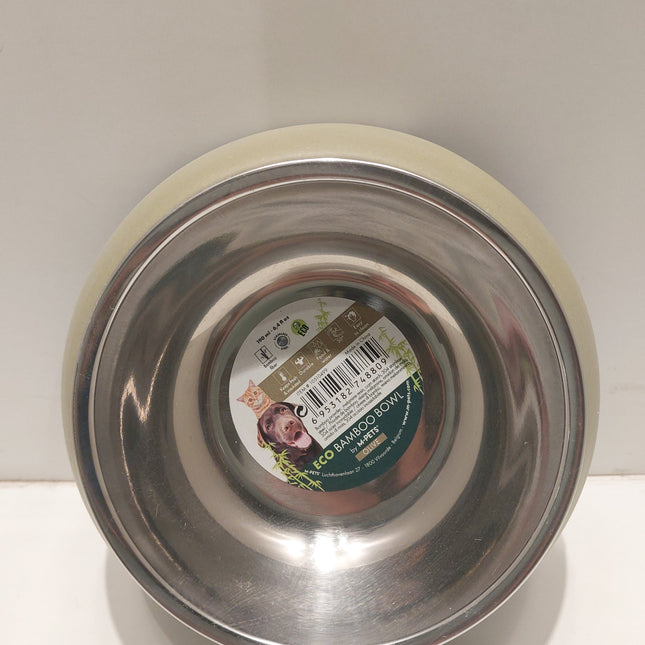 M-Pets Eco bamboo bowl Olive  190ml