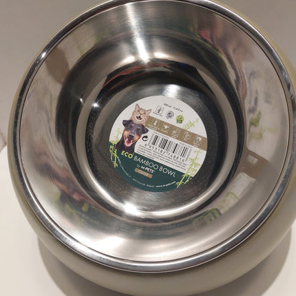 M-Pets Eco bamboo bowl Olive  350ml