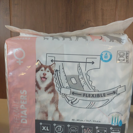 M-Pets Female Diaper XL 10pcs