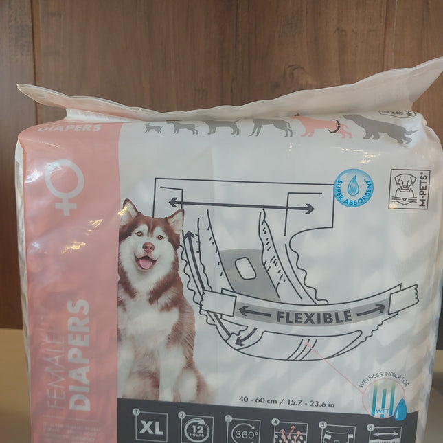 M-Pets Female Diaper XL 10pcs