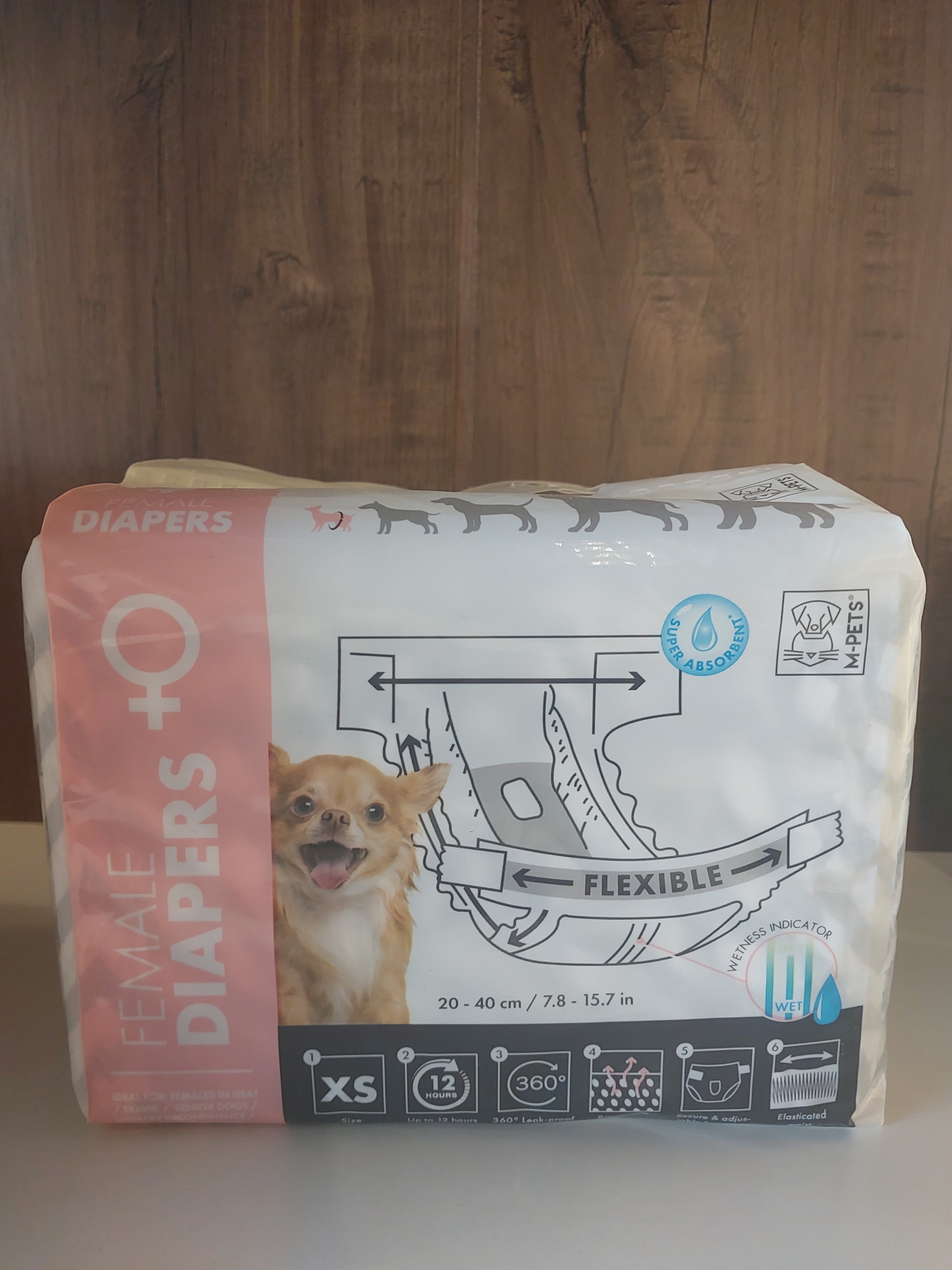 M-Pets Female Diaper XS 10pcs