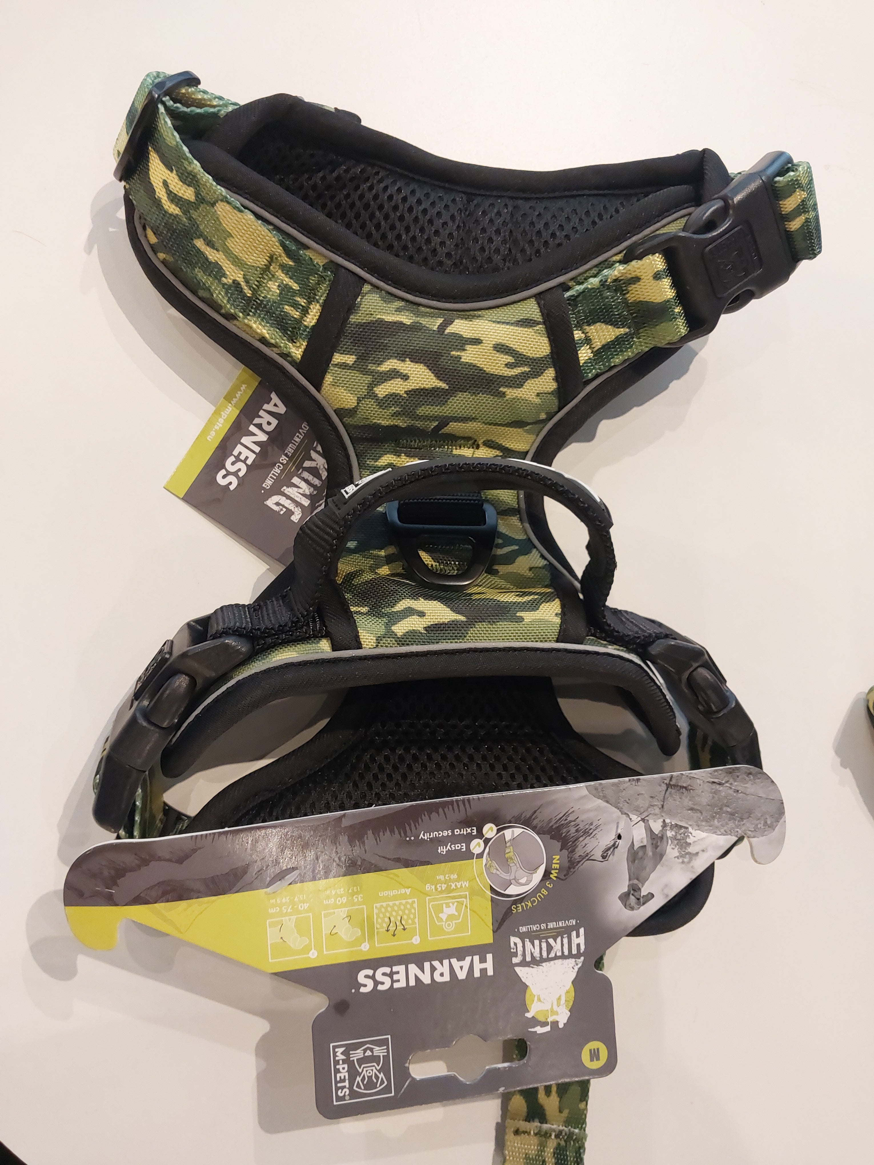 M-Pets Hiking harness camo M