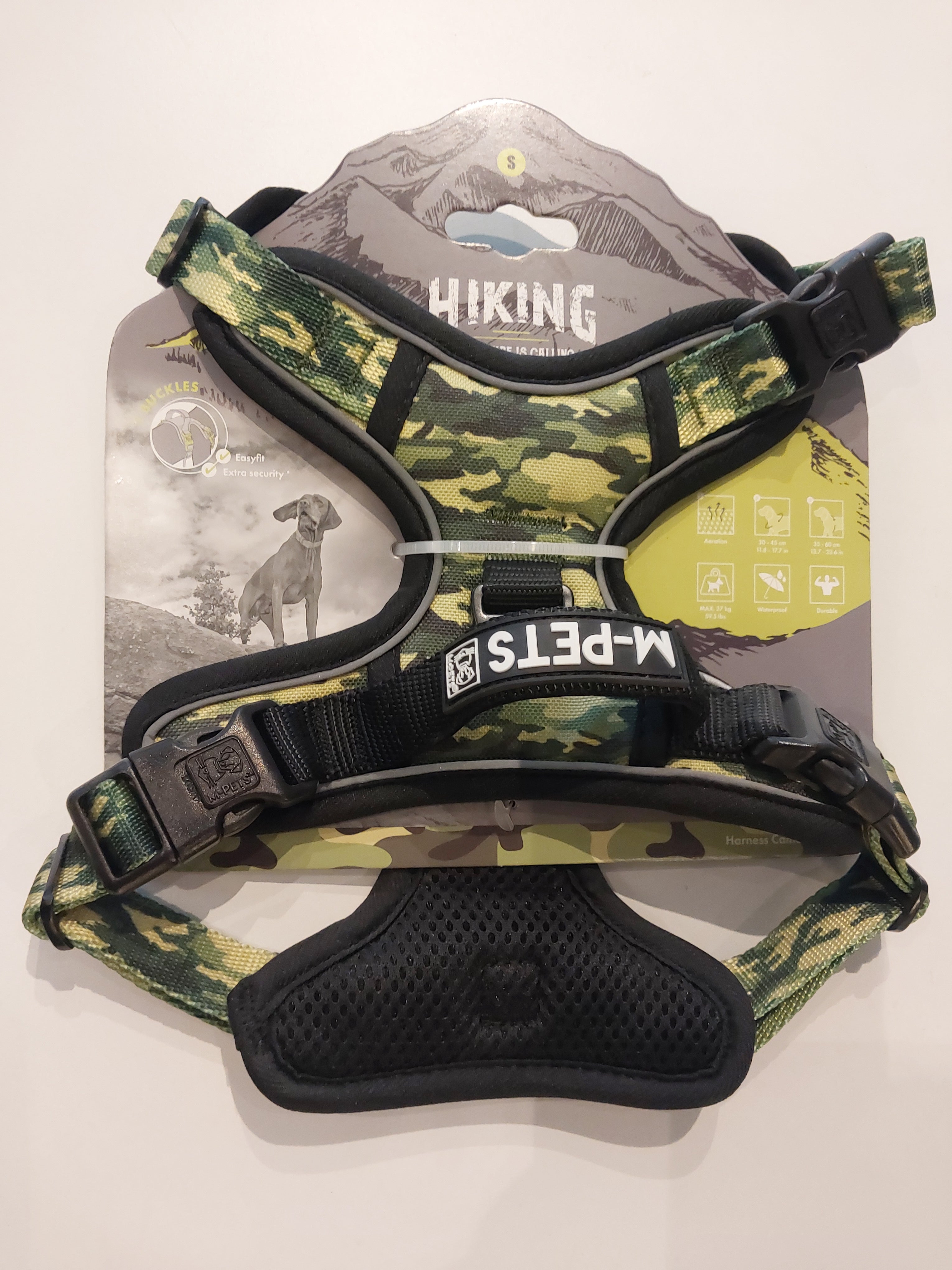 M-Pets Hiking harness camo S