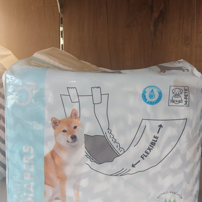 M-Pets Male Diaper L 12pcs
