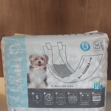 M-Pets Male Diaper S 12pcs