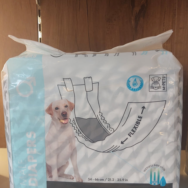 M-Pets Male Diaper XL 12pcs
