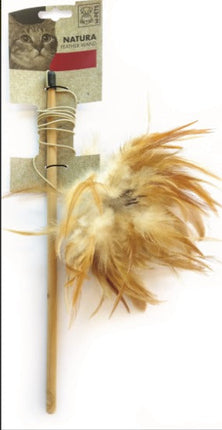 M-Pets Natura feather wand