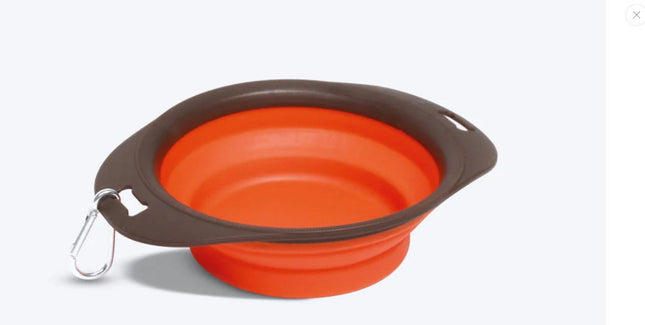 M-Pets On the road foldable bowl L