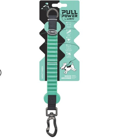 M-Pets Pull Power shock absorber- Impact green