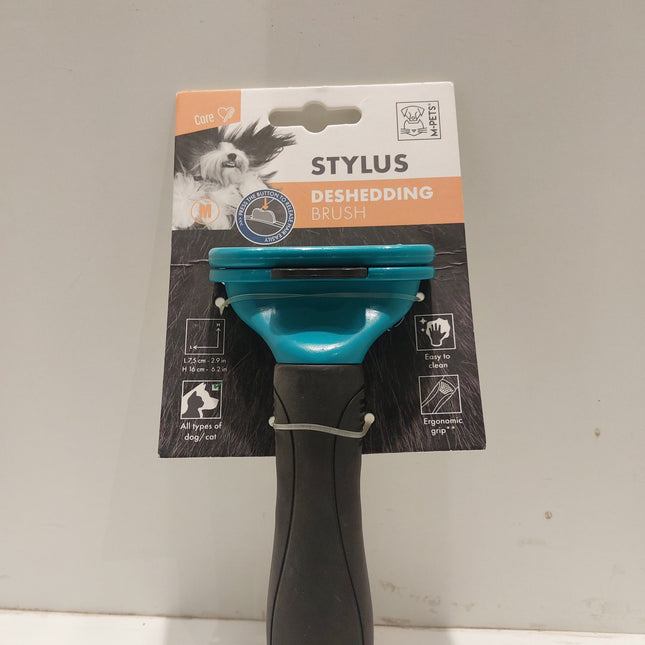 M-Pets Stylus deshedding brush