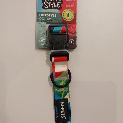 M-Pets Urban style freestyle collar L