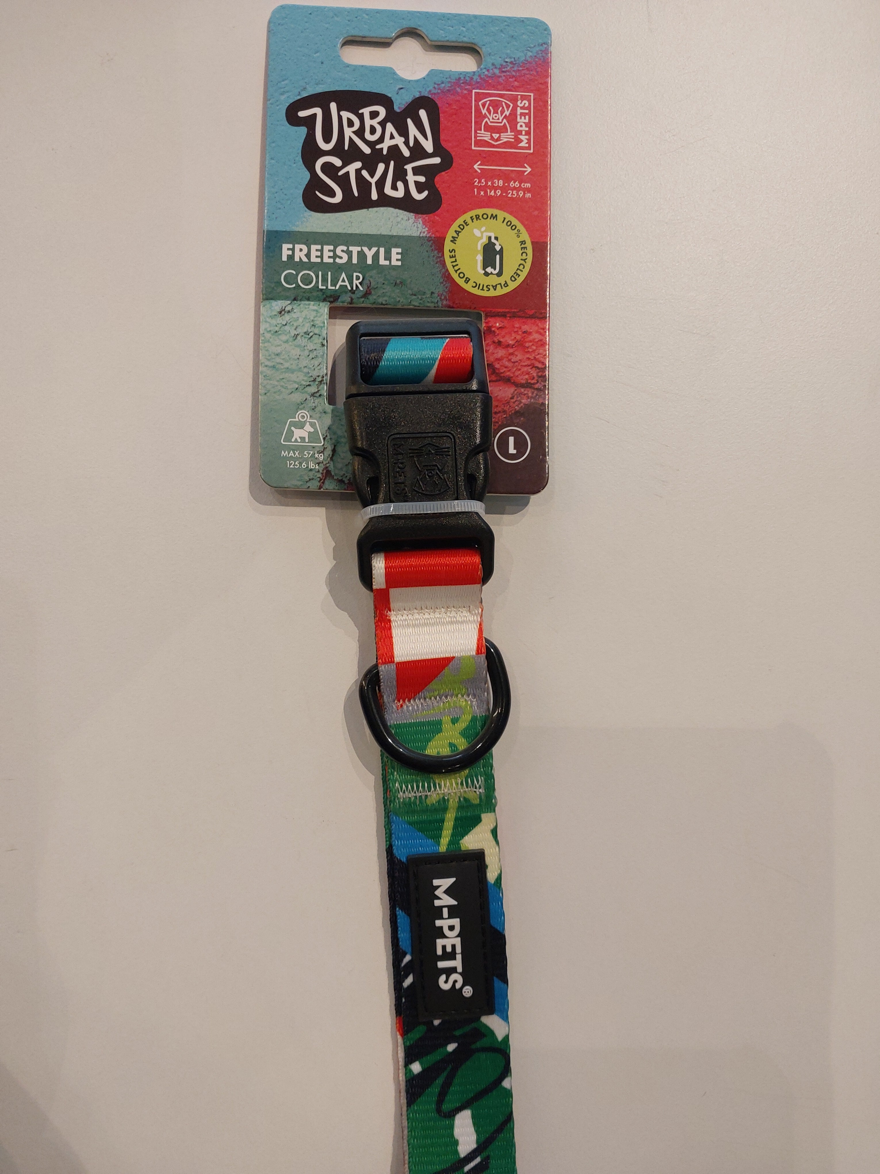 M-Pets Urban style freestyle collar L