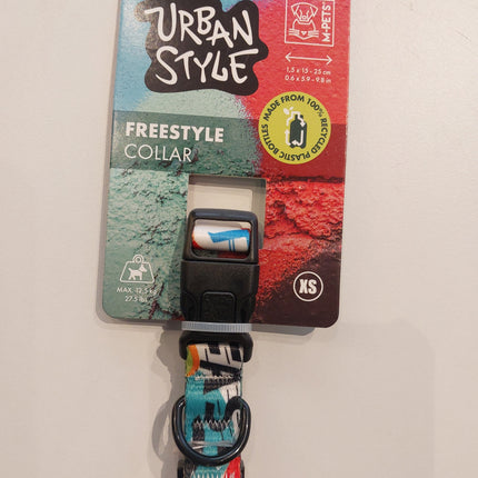 M-Pets Urban style freestyle collar XS