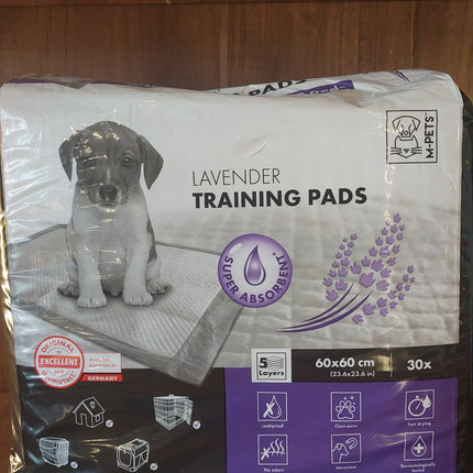 M-Pets lavender training pads 60*60-30pcs