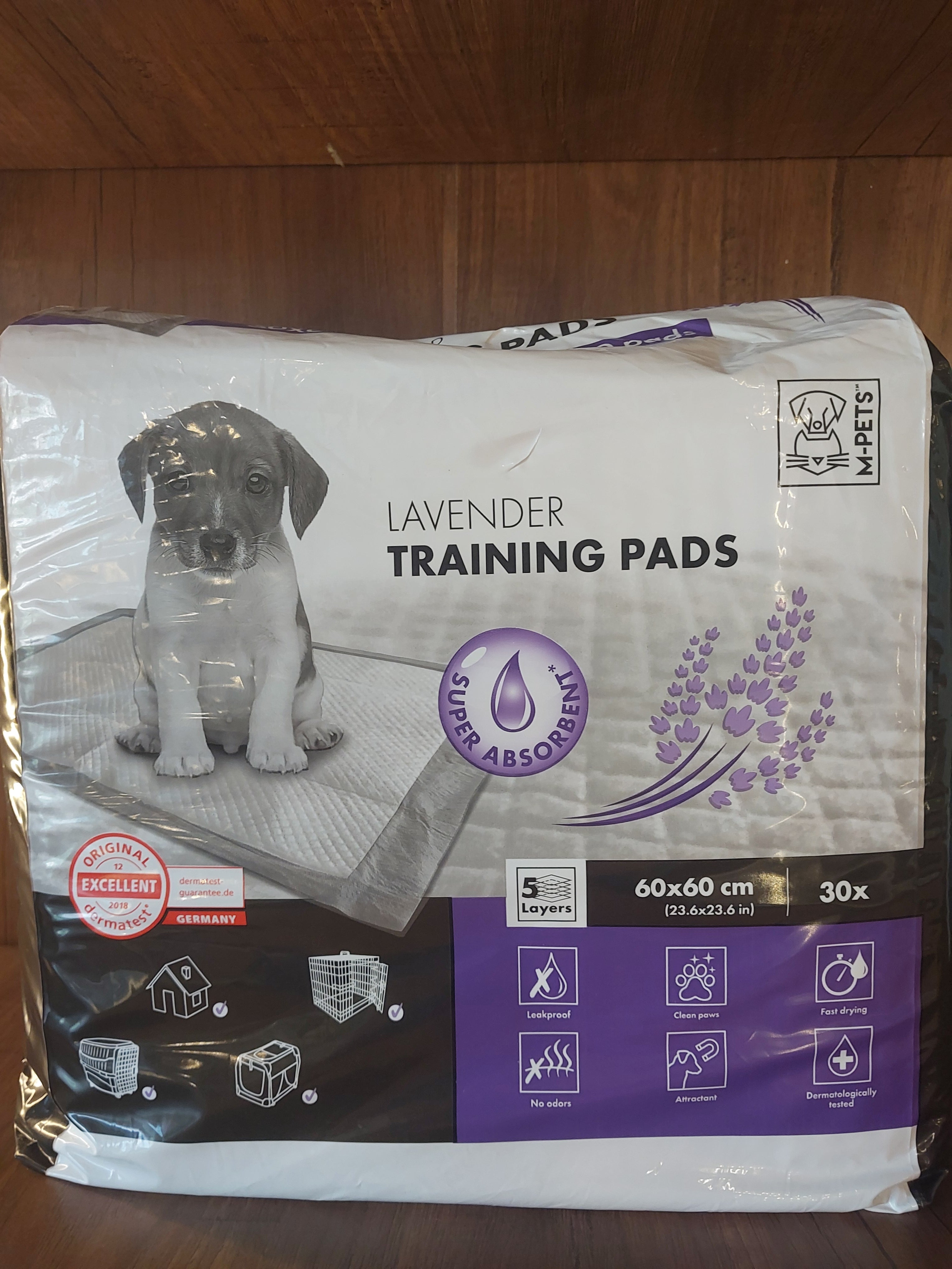 M-Pets lavender training pads 60*60-30pcs