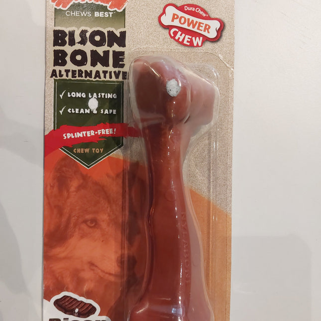 Nylabone Nylabone Power Chew Bison Bone Alternative -L