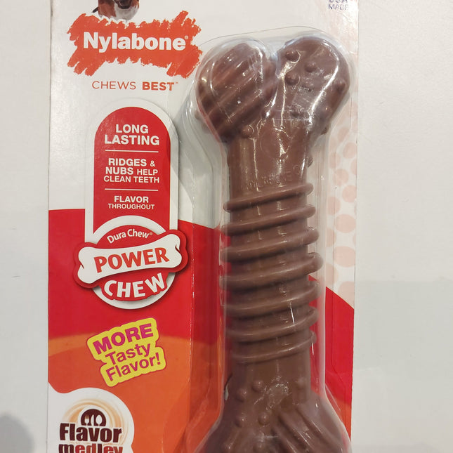 Nylabone Nylabone Power Chew hew Textured Bone M