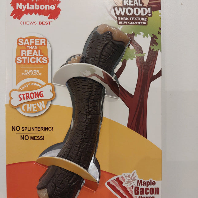 Nylabone Nylabone Strong Chew Real Wood Stick-M