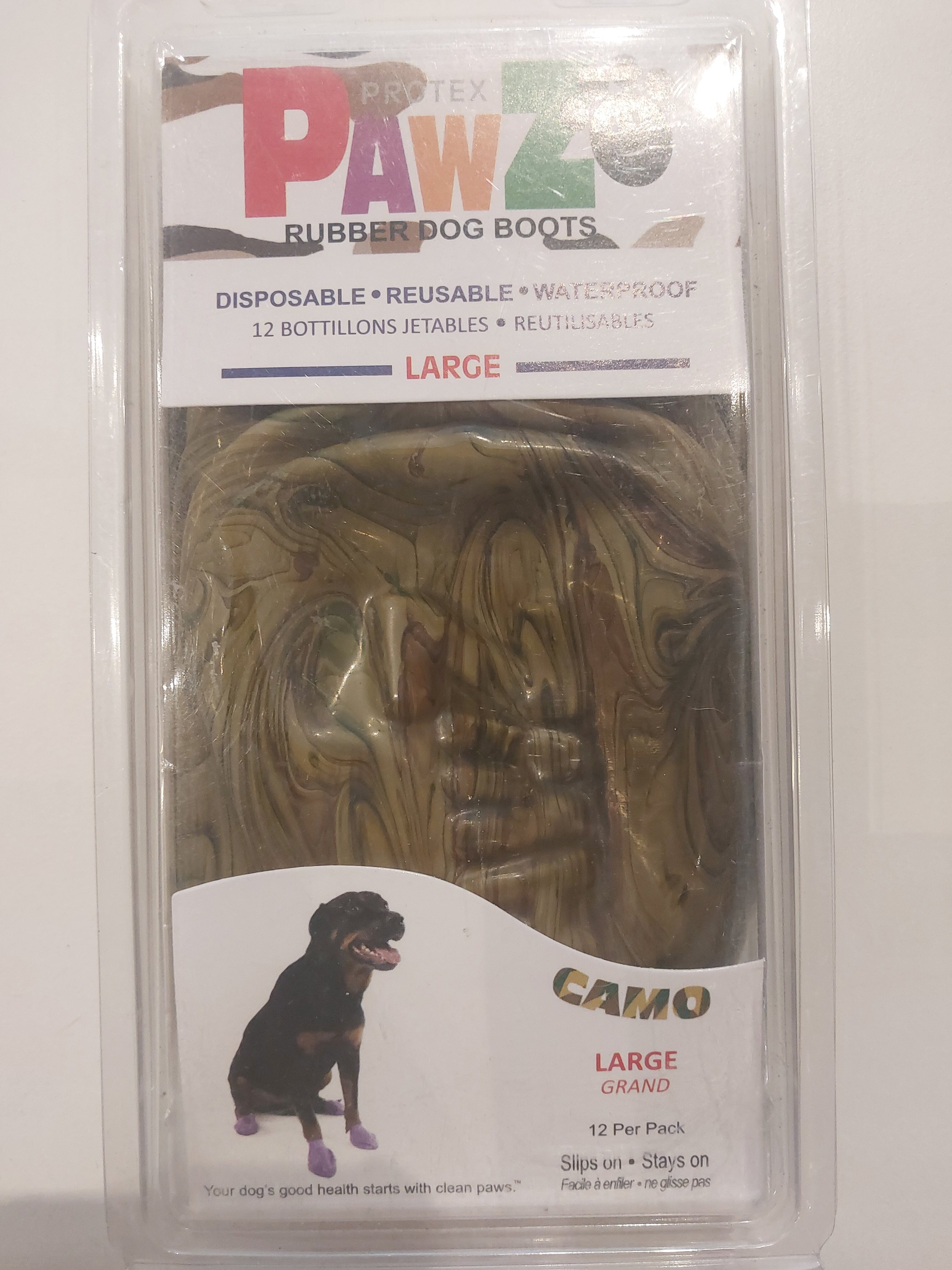 PAWZ Protex Pawz CAMO - L