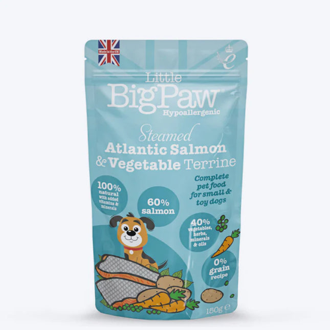 Big Paw Steamed Atlantic Salmon & Vegetable Dog gravy food 150 gms