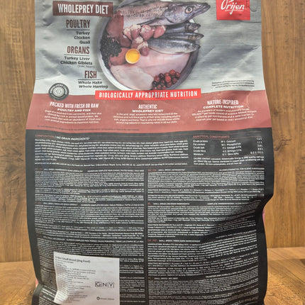 Orijien Small Breed Dog Food 1.8 Kg