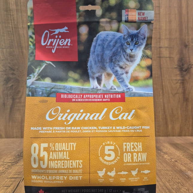 Orijien Original- trail pack Cat Food 340 gms