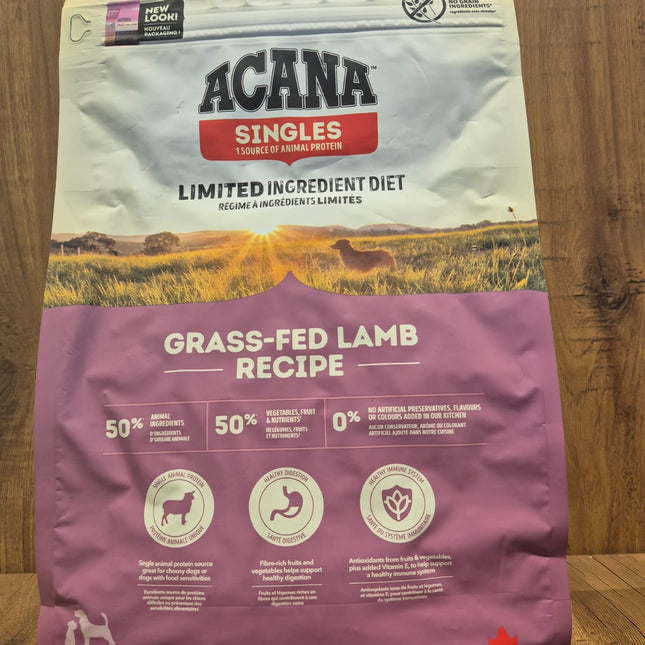 Acana Grass Fed Lamb Dog Food 2kg