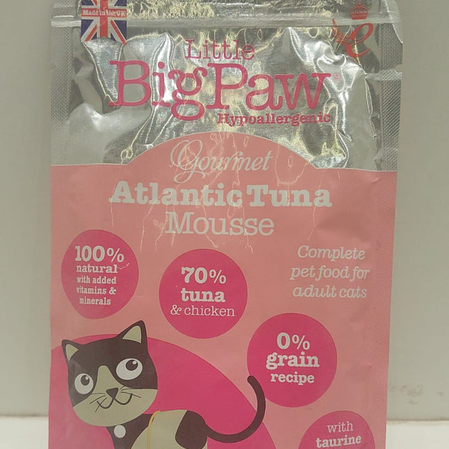Big Paw Gourmet Atlantic Tuna Mousse Cat gravy food 85 gms