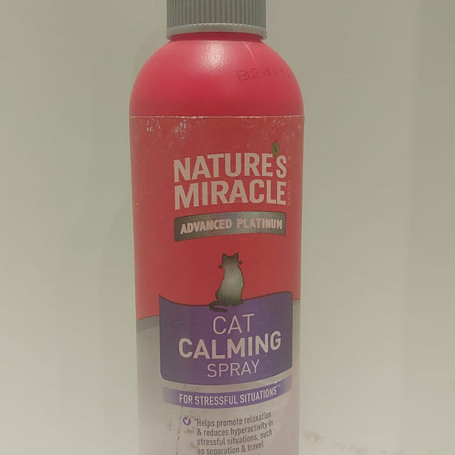 Natural Miracle JFC advanced platinum cat calming spray 236ml