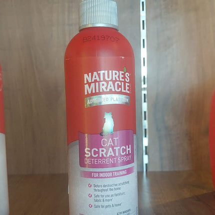 Natural Miracle JFC advanced platinum cat scratch deterrent spray 236ml