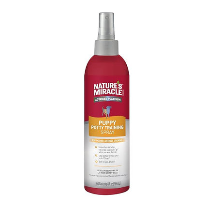 Nature miracle Advanced platinum puppy potty training spray 236ml