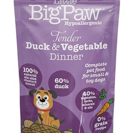 Big Paw Tender Duck & Vegetable Dinner Dog gravy food 150 gms