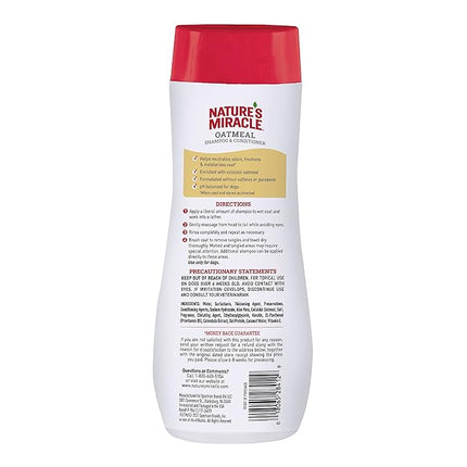 Nature Miracle Oatmeal shampoo and conditioner 473ml